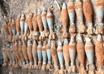 காணியொன்றில் மோட்டார் எறிகணைகள் மீட்பு!