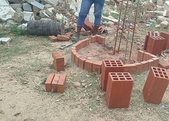 உடைக்கப்பட்ட தூபியை புனரமைக்கும் பணிகள் ஆரம்பம்!