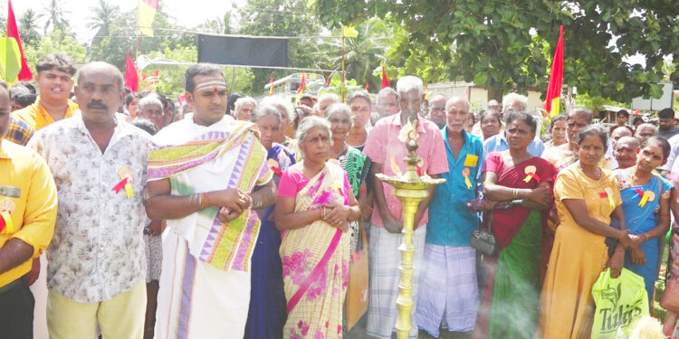 புதுக்குடியிருப்பில் மாவீரர்களின் பெற்றோர் கௌரவிப்பு!