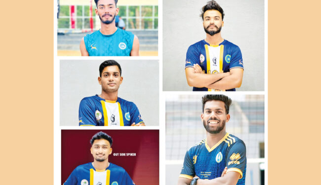 கரப்பந்தாட்டத் தொடர் : யாழ். பல்கலை மாணவர்கள் தெரிவு!