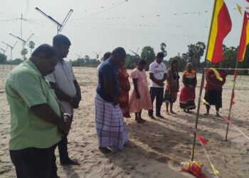 உடுத்துறை மாவீரர் நினைவாலயத்தில் மாவீரர் வார ஜந்தாவது நாள் நிகழ்வு.