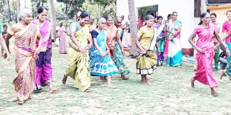 முகாவிலில் முதியோர் தின விழா