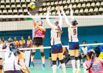 ஆசிய பெண்கள் கரப்பந்தாட்டம் – கிர்கிஸ்தானை வீழ்த்தி இலங்கை அபார வெற்றி!