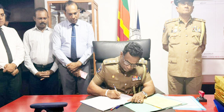 வடமாகாண சிரேஸ்ட பிரதிப் பொலிஸ்மா அதிபராக புத்திக்க சிறிவர்தன பதவியேற்பு