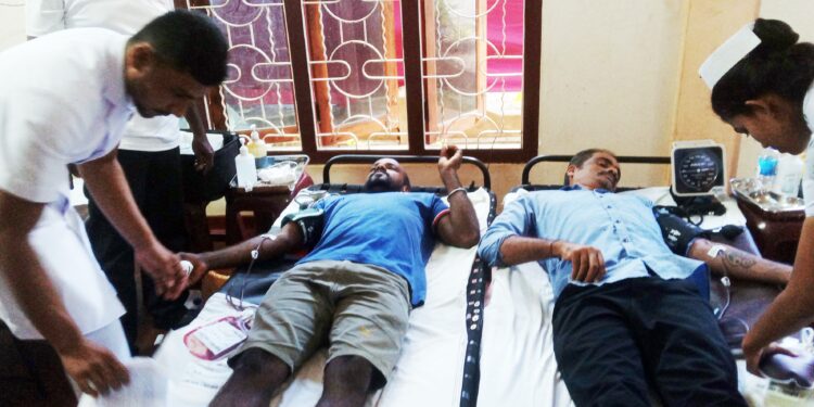 ஏழாலையில் இடம்பெற்ற இரத்ததான முகாம்