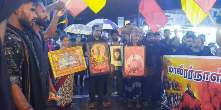 சங்கானையில் இடம்பெற்ற மாவீரர் நாள் நிகழ்வு