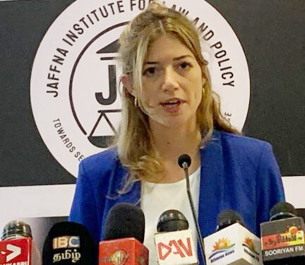 தமிழர்களுக்கான அதிகாரப் பரவலாக்கம் நல்லிணக்கத்திற்கு வழிவகுக்கும் : ஜஸ்டின் பொய்லட்!