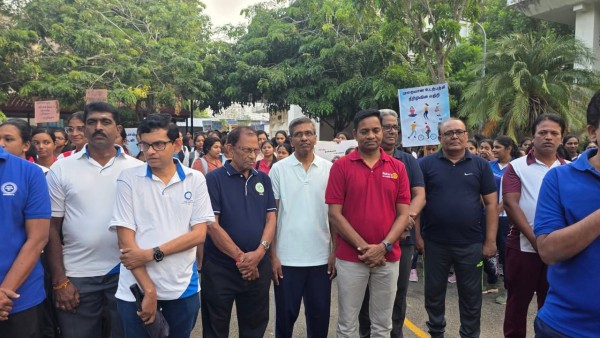 யாழில் நீரிழிவு விழிப்புணர்வு நடைபவனி