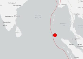 இந்து சமுத்திரத்தில் நிலநடுக்கம் !