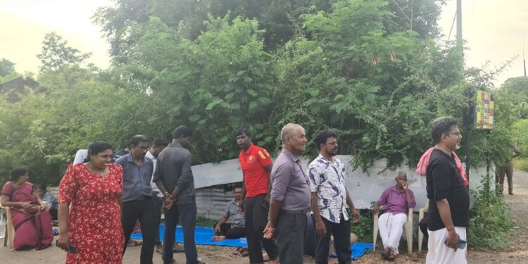 திஸ்ஸ விகாரைக்கு எதிராக நேற்றும் போராட்டம்!