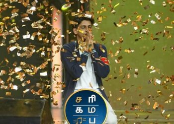 சரிகமப இறுதிச்சுற்றில் அம்பாறை பாடகர் சபேசன்!