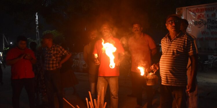 மன்னாரில் தீப்பந்த எழுச்சி போராட்டம் முன்னெடுப்பு!