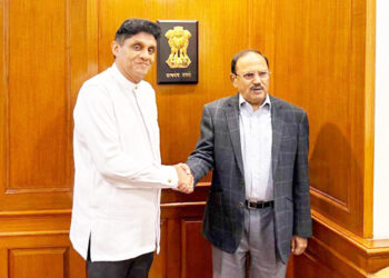 இந்திய தேசிய பாதுகாப்பு ஆலோசகருடன் சஜித் பேச்சு