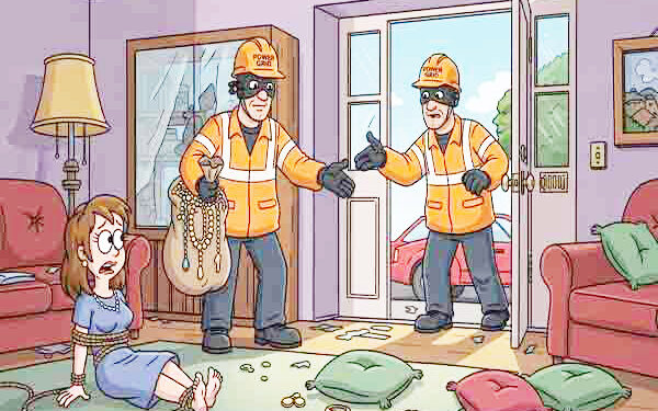 மின்சார சபை ஊழியர்களாக நடித்து வீட்டில் கொள்ளை!