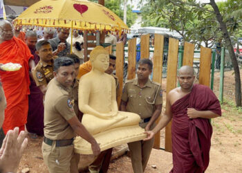 பல்டி அடித்தது அநுர அரசாங்கம் – சர்ச்சை புத்தருக்கு மீண்டும் பிரதிஸ்டை