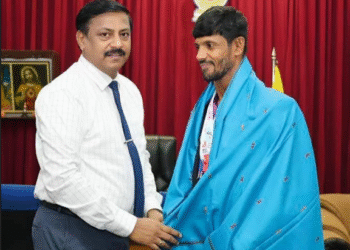 யாழில் கௌரவிக்கப்பட்ட சாதனை வீரர்!