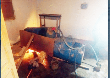 உடுவில் பகுதியில் 180 லீற்றர் கோடா மீட்பு!