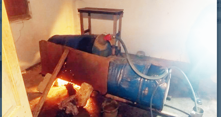 உடுவில் பகுதியில் 180 லீற்றர் கோடா மீட்பு!