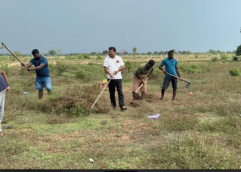 தேவிபுரம் மாவீரர் துயிலும் இல்லத்தில் சிரமதானம்