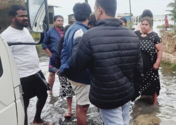 தென்மராட்சியில் 64 குடும்பங்கள் பாடசாலையில் தங்கவைப்பு