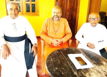 வேலன் சுவாமிகளை சந்தித்த கத்தோலிக்க குருமார்கள்