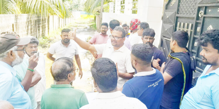 வெள்ளநீரை வெளியேற்றுவதில் அறிவுசார் அணுகுமுறையை நாம் கொண்டுள்ளோம்