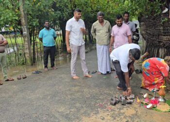 மானிப்பாய் கேளிமூலை வீதி புனரமைப்பு பணி ஆரம்பம்