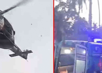 மீட்புப் பணியில் ஈடுபட்ட ஹெலிகொப்டர் விபத்து!