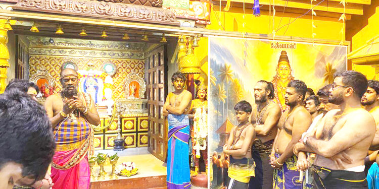 அனர்த்தத்தில் உயிரிழந்தோருக்கு ஆத்மசாந்திப் பிரார்த்தனை