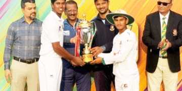 பங்களாதேஷ் இளையோரை வீழ்த்தி இலங்கை வெற்றி!