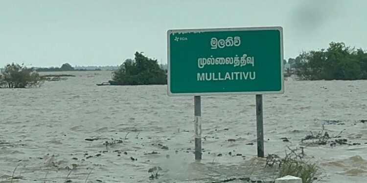 முல்லை. மாவட்டத்தில் 12 ஆயிரத்து 691 குடும்பங்களின் 39,193 பேருக்கு பாதிப்பு!