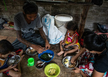 மூன்றில் ஒரு வீட்டில் உணவு இல்லை!