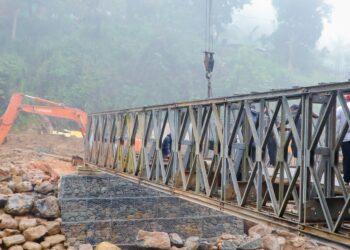 பெய்லி பாலம் விரைவில் மக்கள் பாவனைக்கு