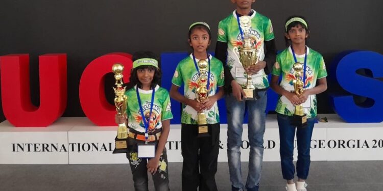 மன்னார் யூசிமாஸ் மாணவர்கள் : ஜோர்ஜியாவில் சாதனை!