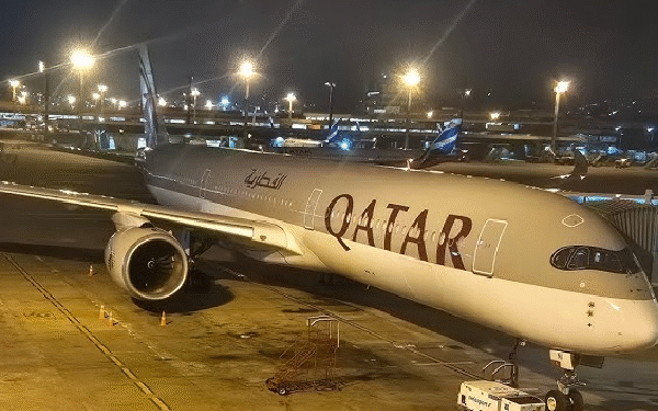 கத்தார் விமானத்துக்கு வெடிகுண்டு மிரட்டல்