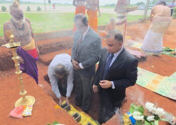 யாழ்ப்பாண விமான நிலைய – பயணிகள் முனைய கட்டடத்திற்கான அடிக்கல் நாட்டு விழா!