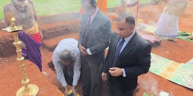 யாழ்ப்பாண விமான நிலைய – பயணிகள் முனைய கட்டடத்திற்கான அடிக்கல் நாட்டு விழா!