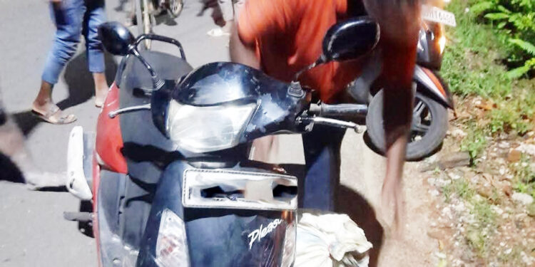 பொது இடத்தில் குப்பை கொட்டி, மாட்டிய மாநகர சபை உறுப்பினர்!