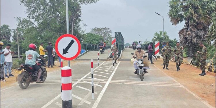 மீளத் திறந்துவைக்கப்பட்டது : பரந்தன் – முல்லைத்தீவு பிரதான பாதை!