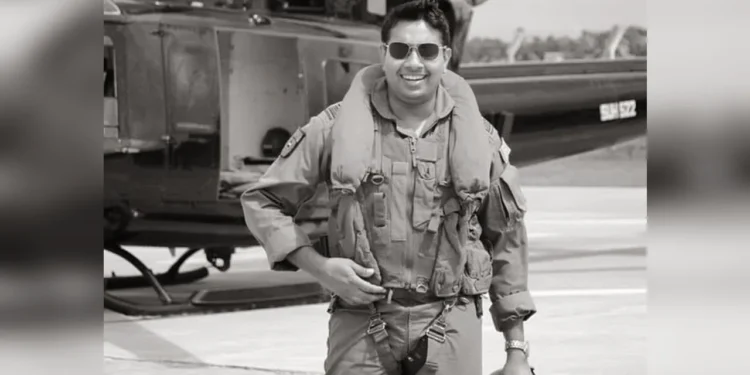 ஹெலிகொப்டர் விபத்தில் உயிரிழந்த விமானப்படை அதிகாரிக்கு பதவியுயர்வு