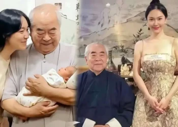 87 வயதில் தந்தையானார் : சீனப் பிரபலம்