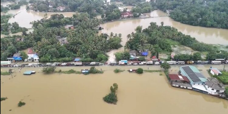 இலங்கையில்  நீரில் மூழ்கிய 20% நிலப்பரப்பு