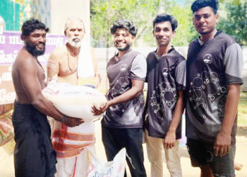 மலையக நிவாரணப் பணிகளுக்கு – கீரிமலை நகுலேஸ்வரர் ஆலயம் பங்களிப்பு