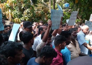 இந்திய மீனவர்களின் அத்துமீறல்களை கண்டித்து – பண்ணையிலிருந்து ஆர்ப்பாட்ட பேரணி!