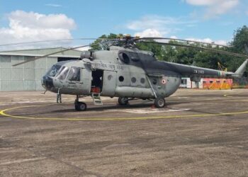 கட்டுநாயக்கவை வந்தடைந்த இந்தியாவின் மற்றுமொரு ஹெலிகொப்டர்!