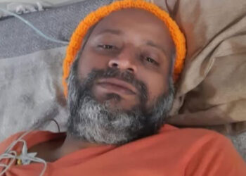 பொலிஸாரின் தாக்குதலால் – வேலன் சுவாமிகள் வைத்தியசாலையில்!