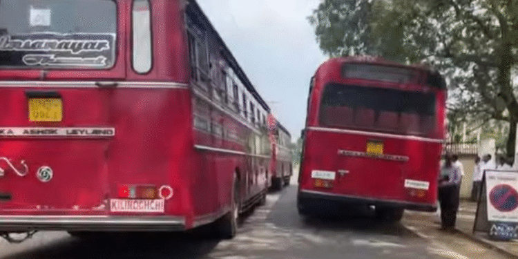 ஜனாதிபதியின் நிகழ்வுக்கு ஓடிய இ.போ.ச பேருந்துகள் – பேருந்து இன்றி மக்கள் சிரமம்