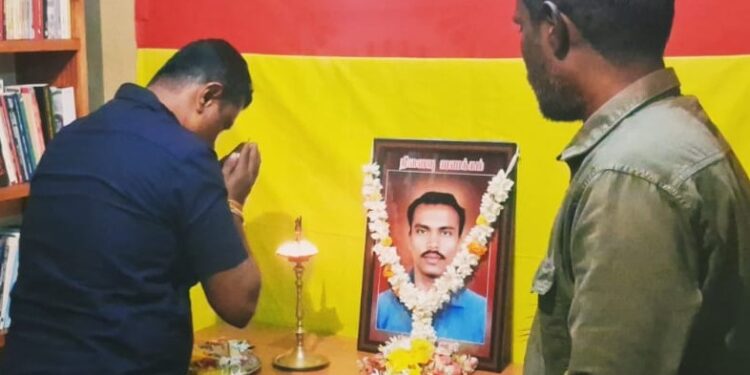 முத்துக்குமாரின் நினைவேந்தல் நிகழ்வு