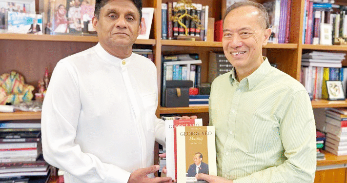 சிங்கப்பூர் முன்னாள் வெளிவிவகார அமைச்சரை சந்தித்த எதிர்க்கட்சித் தலைவர்