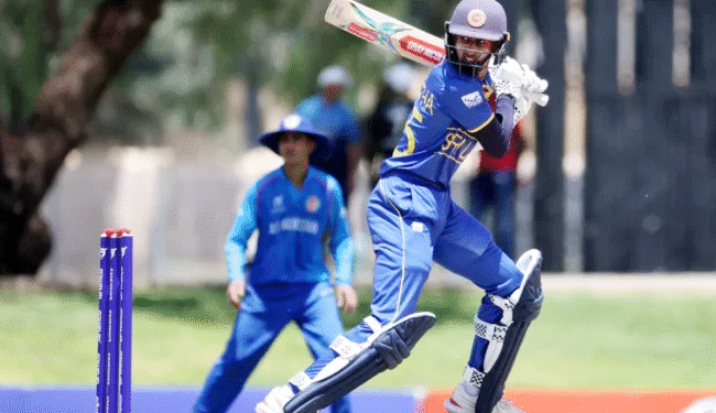 இளையோர் உலகக் கிண்ணம் – ஆப்கானை வீழ்த்தியது இலங்கை இளையோர்!